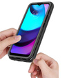 Чехол для Motorola Moto E20, Shockproof, с пленкой, синий