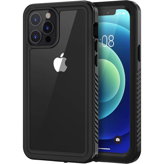 Водонепроницаемый чехол IP68 для iPhone 12 Pro, чёрный