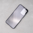 Чехол для Xiaomi Redmi Note 12, ERBORD Glass Armor Leather, чёрный