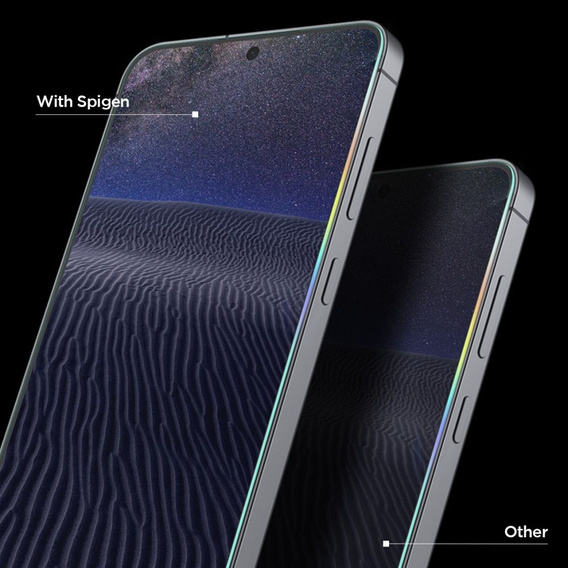 Закаленное стекло Spigen Glas.tR EZ Fit Pro HD 2-Pack для Samsung Galaxy S25 FE