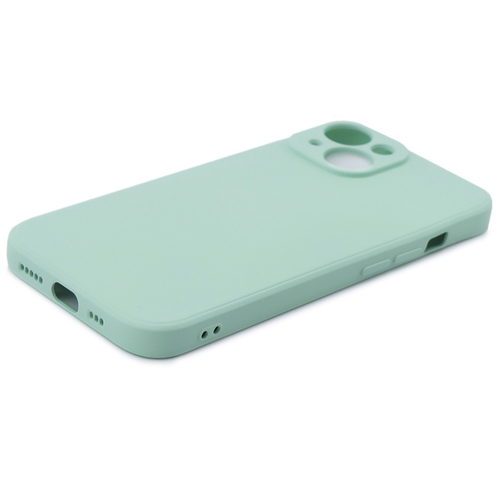 Чехол до iPhone 15 Plus, Silicone Lite, мятный