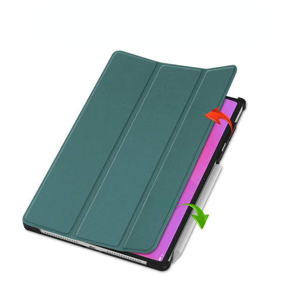 Чехол для Lenovo Yoga Tab Plus, Smartcase, зелёный