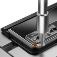 Чехол со стеклом для Samsung Galaxy Z Fold 4 5G, Premium Alloy, Black