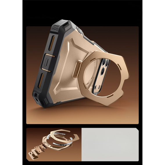Чехол Supcase для iPhone 17 Pro Max, Unicorn Beetle Grip Mag, Desert Gold