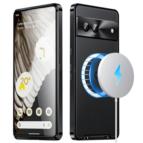 Захисний чохол для камери Google Pixel 8, CamShield MagSafe, прозорий / чорний