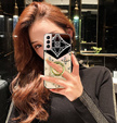 Чехол Fashion до Samsung Galaxy S21+ Plus, розовый