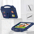 Дитячий чохол для планшета iPad mini 7.9" 2019/2015/2014/2013/2012 (5/4/3/2/1 gen.), Cute Patterns, з підставкою, темно-синій