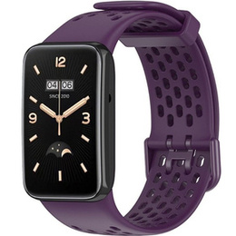 Силиконовый ремешок для Xiaomi Mi Band 7 Pro, Dark Purple