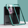 Чехол Electroplating Frame для Samsung Galaxy Z Fold 4 5G, Green