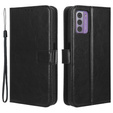 Футляр з клапаном для Nokia G42, Crazy Horse Wallet, чорний