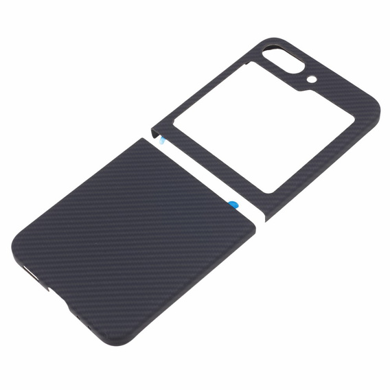 Чохол для Samsung Galaxy Z Flip7 FE / Z Flip6, Aramid Fiber Cover, чорний
