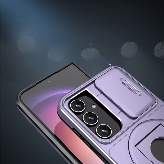 Броньований чохол для Samsung Galaxy A54 CamShield Magnet, фіолетовий