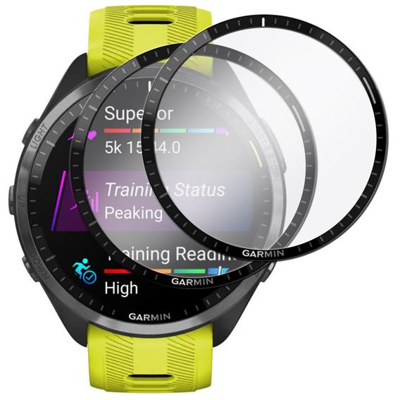 2x Гібридне скло ERBORD для Garmin Forerunner 965