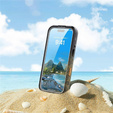 Чохол для iPhone 17 Pro, водонепроникний IP68, SHELLBOX MagSafe, чорний