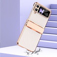 Чехол для Samsung Galaxy Z Flip 4 5G, ElectroLeather, белый