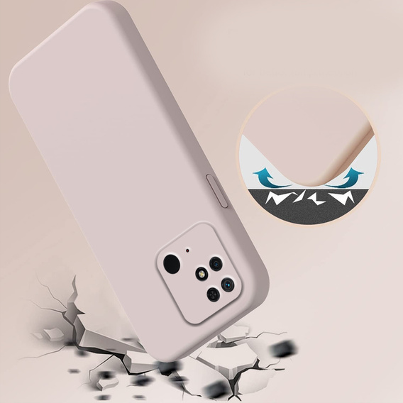 Чoхол до Xiaomi Redmi 10C, Silicone Lite, рожевий
