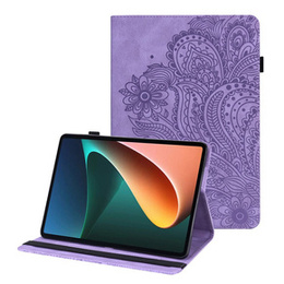 чехол-крышка для Lenovo Tab M10 Plus 10.6 Gen 3 TB-125F TB-128F, flower, фиолетовый