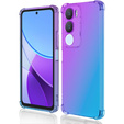 Чохол для Vivo Y19s, Gradient Dropproof, Фіолетовий / синій