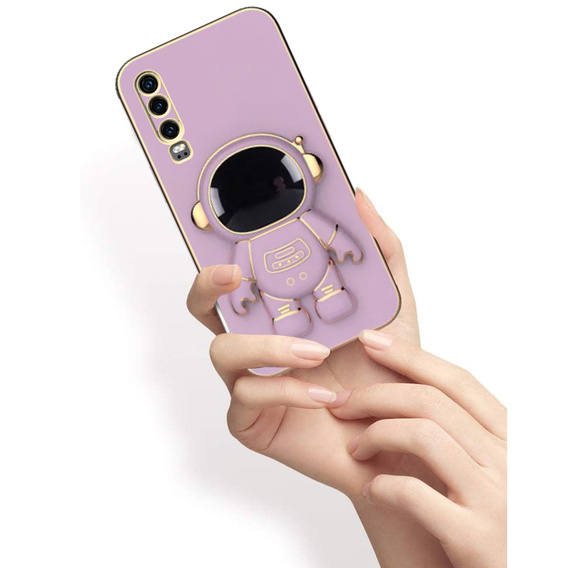 Чехол до  Huawei P30, Astronaut, фиолетовый