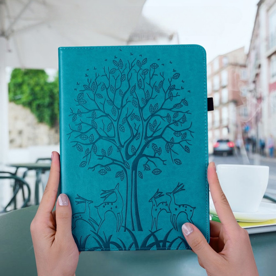 Чехол-накладка для Huawei MatePad SE 10.4, tree, синий