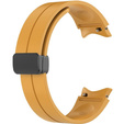Силиконовый ремешок для Fitbit Inspire 3, Red Samsung Galaxy Watch 4 / 5 40/42/44/46/45MM PRO, Yellow