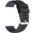 Силиконовый ремешок до Huawei Watch GT 2 Pro - Black / Grey