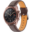 Кожаный ремешок для Samsung Galaxy Watch 42mm - Coffee