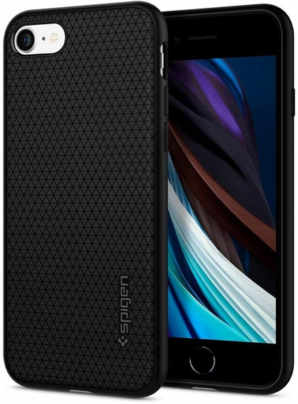 Чехол Spigen до iPhone 7/8/SE 2020/SE 2022, Liquid Air, чёрный
