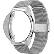 Металический браслет с чехлом для часов Samsung Galaxy Watch 4 Classic 46mm, Silver