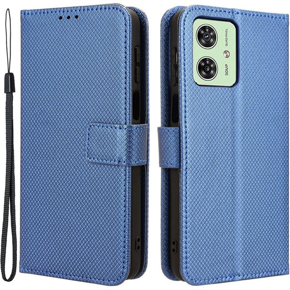 Чохол-фліп для Motorola Moto G54 5G, Smart Magnet, синій