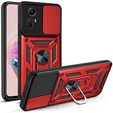 Чехол NOX Camera Slide Xiaomi Redmi Note 12S 4G, CamShield Slide, красный