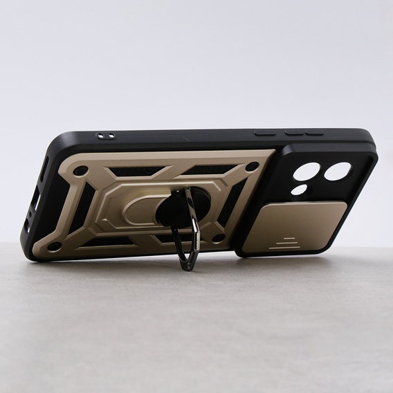 Чохол NOX Camera Slide Motorola Moto G84 5G, CamShield Slide, золото