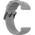 Силиконовый ремешок для Suunto 9 24 mm - Grey
