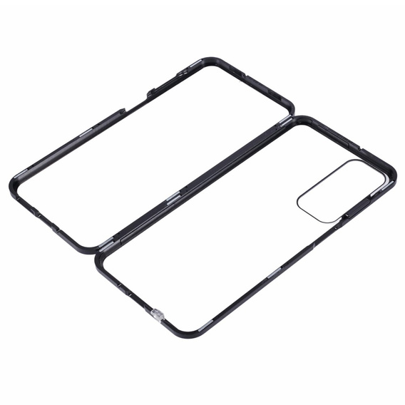 Чохол для Samsung Galaxy A16, Magnetic Dual Glass, чорний