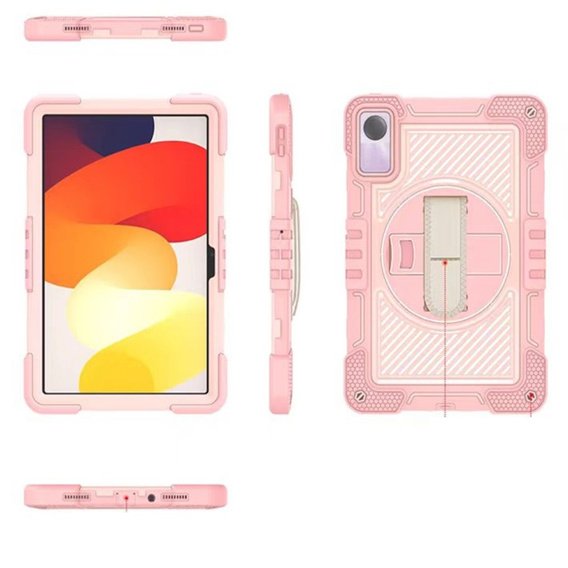 Чохол для Xiaomi Redmi Pad SE 11", Armoured Protective, рожевий