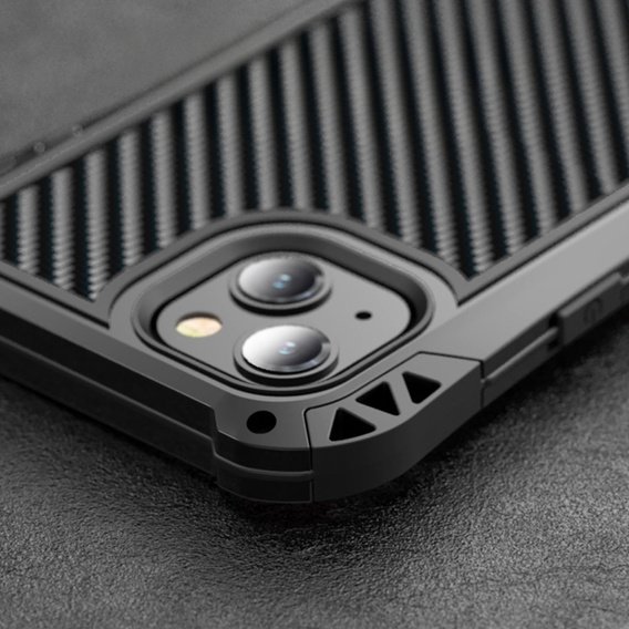 Чохол для iPhone 13, R-JUST AMIRA, броньований, чорний