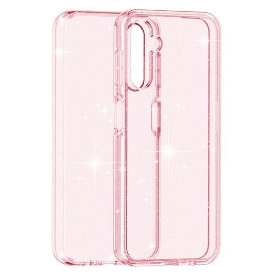 Чехол до Samsung Galaxy A14 4G/5G, Glittery Powder, розовый