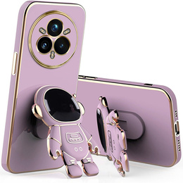 Чoхол до Realme 14 Pro+ 5G, Astronaut, фіолетовий