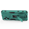 Чехол до Xiaomi Poco X5 Pro 5G, Military kickstand, зелёный