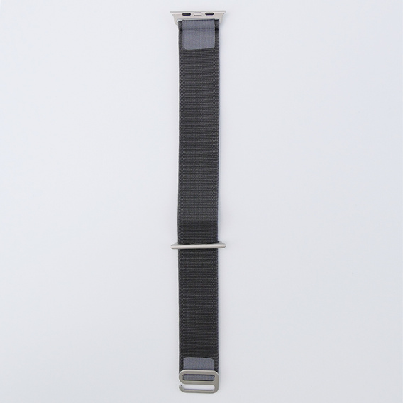 Нейлоновый ремешок для Apple Watch 1/2/3/4/5/6/7/8/SE/ULTRA 42/44/45/49 мм, серый