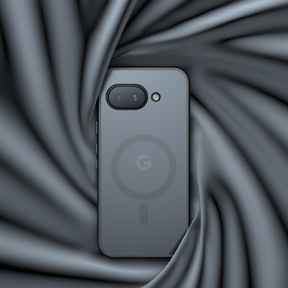 Чохол для Google Pixel 9A, для MagSafe, ERBORD Matt Case, чорний