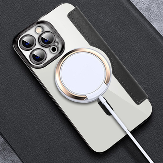 Чохол-книжка для iPhone 11 Pro Max, RFID Wallet MagSafe CamShield, чорний