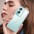 Чехол до Oppo A79 5G, Fusion Hybrid, прозрачный
