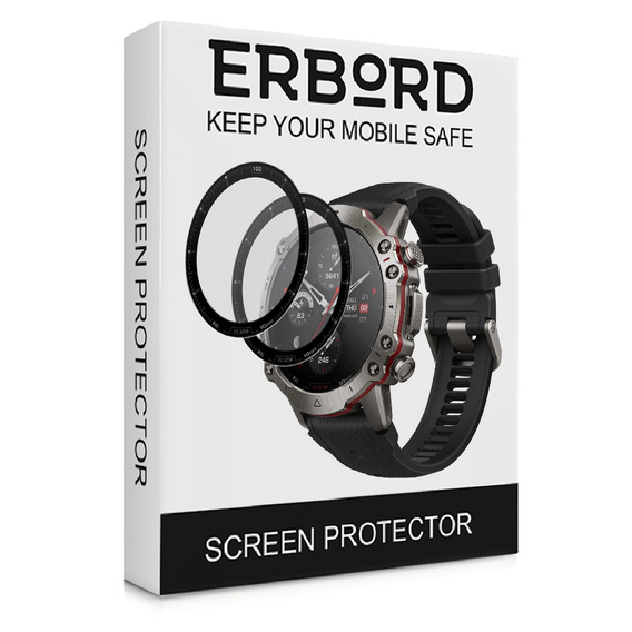 2x Гібридне скло ERBORD для Amazfit Falcon