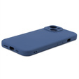 Чехол до iPhone 15 Plus, Silicone Lite, темно-синий