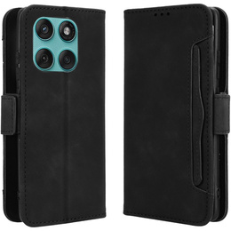 Откидной чехол для Motorola Edge 60 / 60 Fusion, Card Slot, чёрный