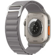 Нейлоновый ремешок для Apple Watch 1/2/3/4/5/6/7/8/SE/ULTRA 42/44/45/49 мм, серый