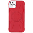 Чохол для iPhone 15, ERBORD Armor Mag, червоний