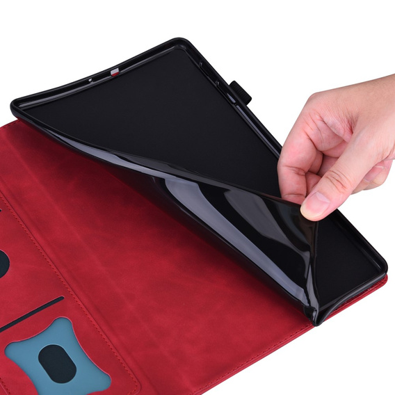 Чохол для Xiaomi Redmi Pad Pro / Xiaomi Poco Pad, Classic, з місцем для стилуса, червоний