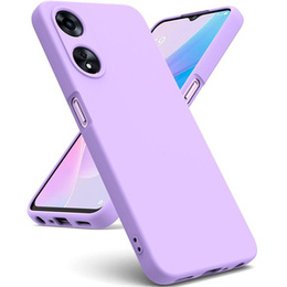 Чoхол до Oppo A38 4G / Oppo A18 4G, Silicone Lite, фіолетовий
